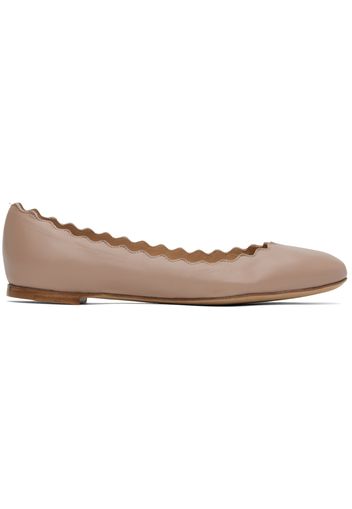 Chloé Pink Lauren Ballerina Flats