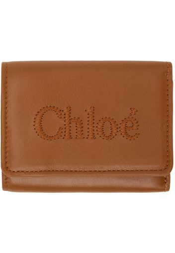 Chloé Brown Small Sense Wallet