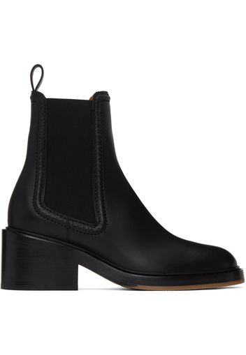 Chloé Black Mallo Boots