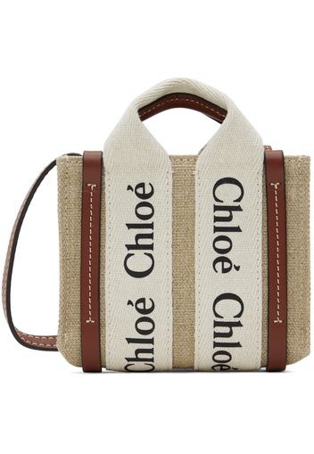 Chloé Beige Woody Nano Bag