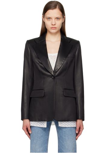 Chloé Black Single-Button Blazer