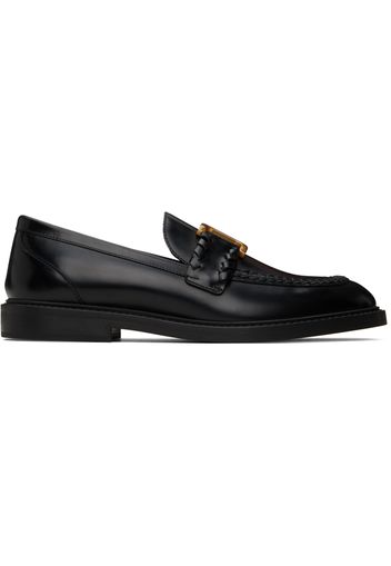 Chloé Black Marcie Loafers