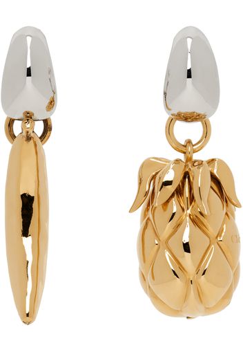 Chloé Silver & Gold Bananas Earrings