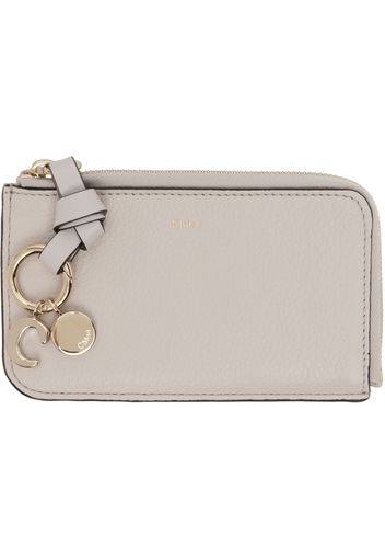 Chloé Gray Alphabet Card Holder