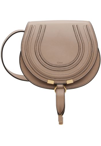 Chloé Beige Small Marcie Saddle Bag