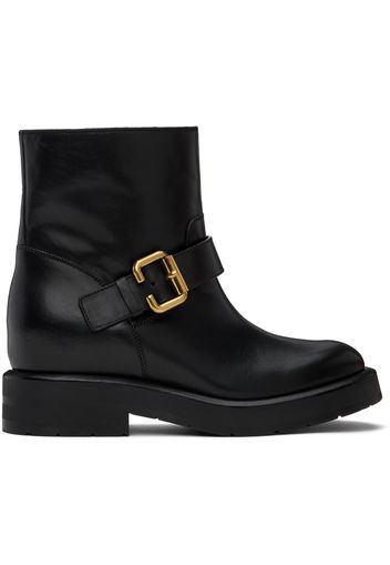 Chloé Black Coddington Ankle Boots