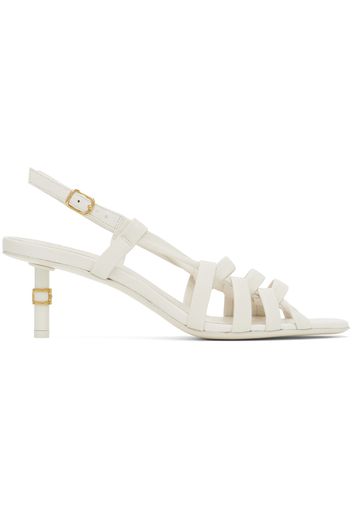 Chloé Off-White Marcie Heeled Sandals