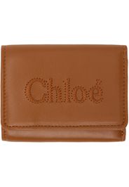 Chloé Brown Small Sense Wallet