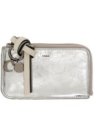 Chloé Silver Alphabet Card Holder