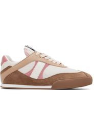 Chloé Tan & Pink 'Chloé Kick' Sneakers