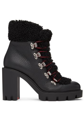 Christian Louboutin Black Edelvizer Ankle Boots