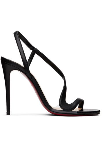 Christian Louboutin Black Rosalie 100 Heeled Sandals