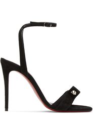 Christian Louboutin Black Suede Umberta 100 Heels