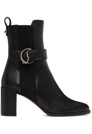 Christian Louboutin Black CL Chelsea Boots