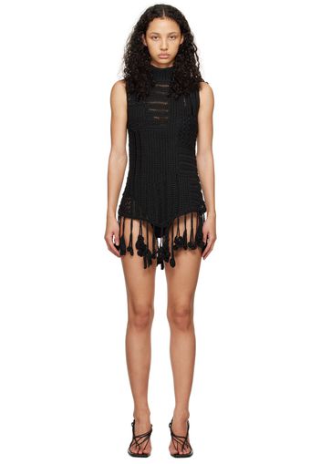 Christopher Esber Black Ramener Rope Dress