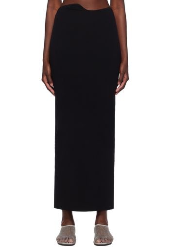 Christopher Esber Black Maparadita Maxi Skirt