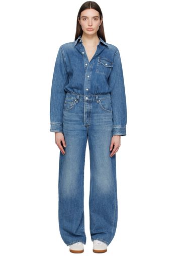 Citizens of Humanity Indigo Maisie Denim Jumpsuit