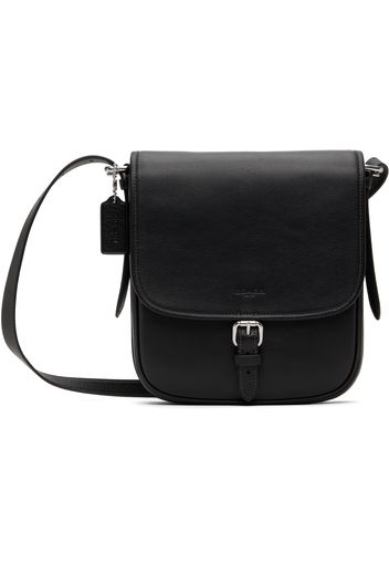 Coach 1941 Black Hitch Flap Crossbody Bag