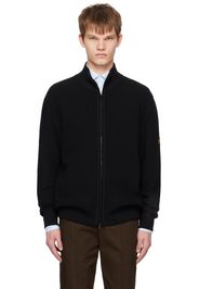 Cobra S.C. Black Zip Sweater