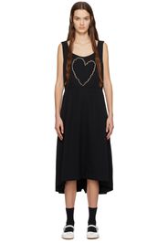 Comme des Garçons Black Black Studded Midi Dress