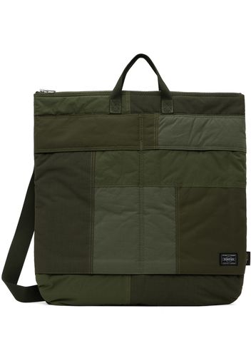 Comme des Garçons Homme Green PORTER Edition 2Way Helmet Tote