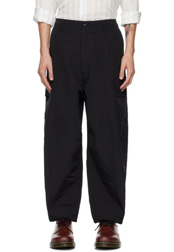 Comme des Garçons Homme Black Drawstring Cargo Pants