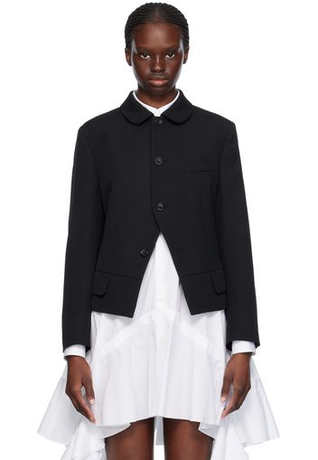 Comme des Garçons Comme des Garçons Black Peter Pan Collar Jacket