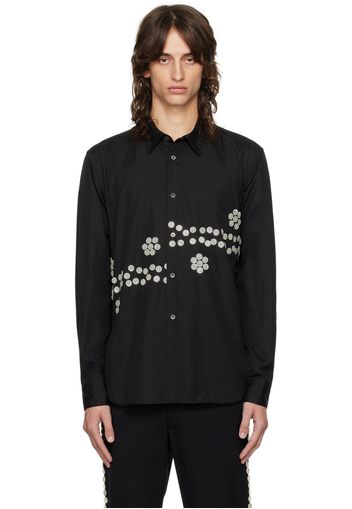 Comme des Garçons Homme Plus Black Button Shirt