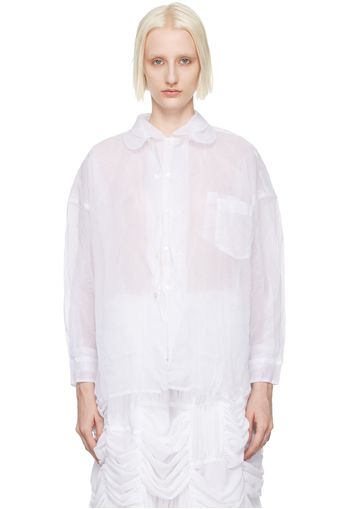 Comme des Garçons Comme des Garçons White Layered Shirt