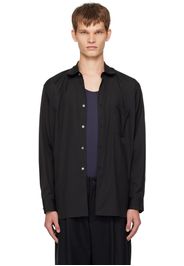 Comme des Garçons Shirt Black Patch Pocket Shirt