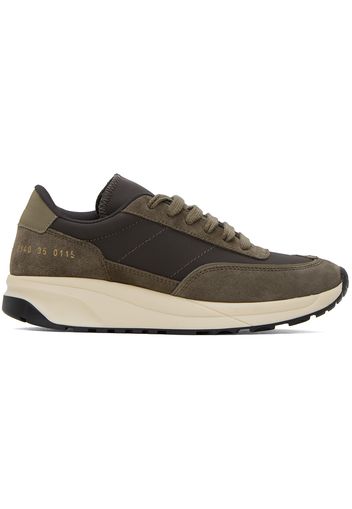 Common Projects Brown Track Technical Sneakers