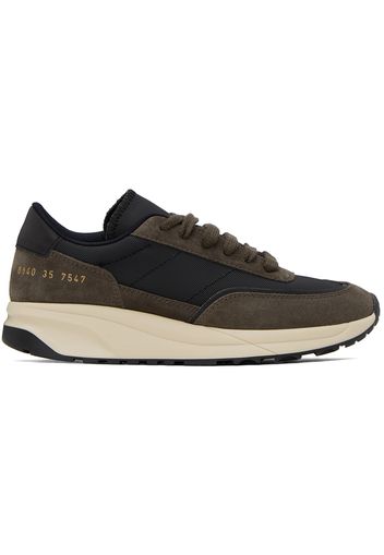 Common Projects Brown & Black Track Technical Sneakers