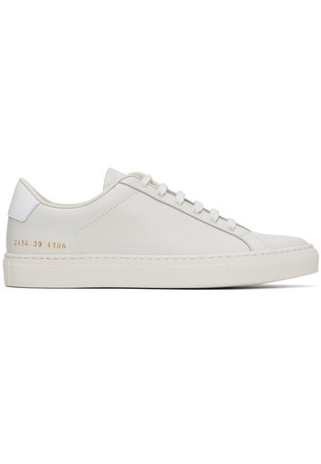 Common Projects Off-White Retro Bumpy Sneakers