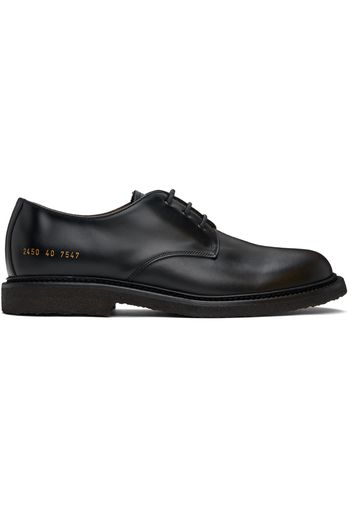 Common Projects Black Officer's Derbys