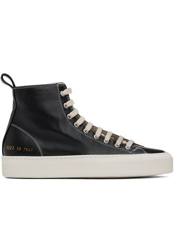 Common Projects Black Tournament High Sneakers