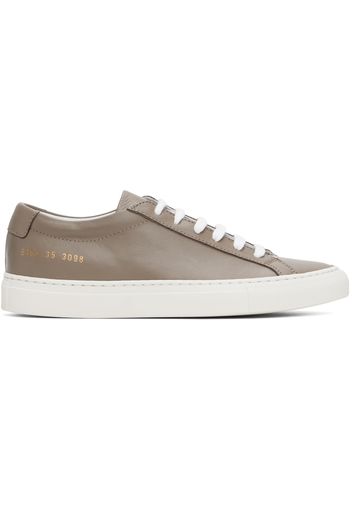 Common Projects Taupe Achilles Sneakers