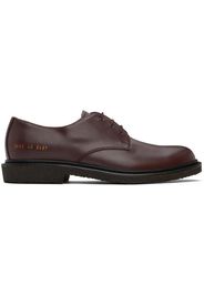 Common Projects Burgundy Officer's Derbys