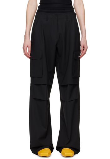 Coperni Black Tailored Cargo Pants