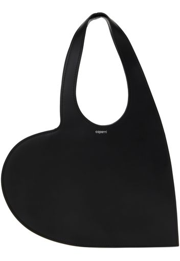 Coperni Black Mini Heart Tote