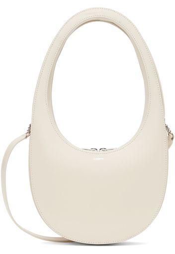 Coperni Off-White Gloss Crossbody Swipe Bag