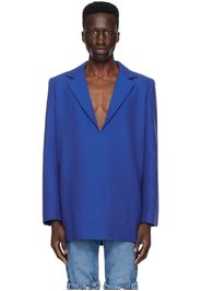 Coperni Blue Plunging Blazer