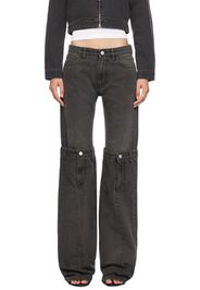 Coperni Gray Open Knee Jeans