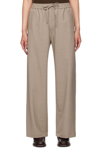 Cordera Taupe Tailoring Relaxed Trousers