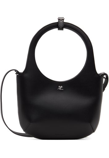 Courrèges Black Holy Leather Bag