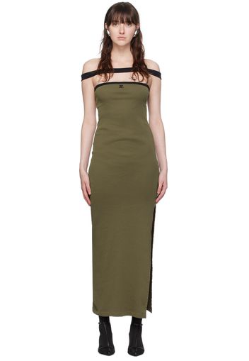 Courrèges Green Hyperbole Maxi Dress