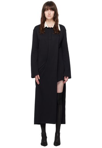 Courrèges Black Twist Maxi Dress