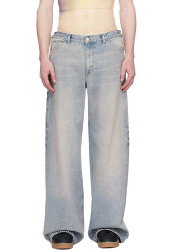 Courrèges Blue Sailor Jeans