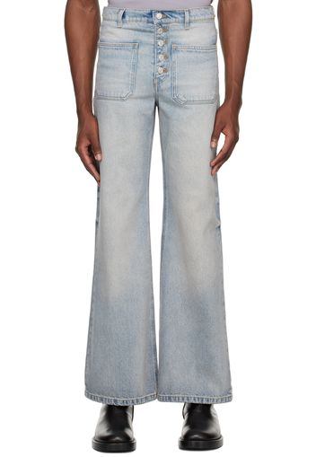 Courrèges Blue Multiflex Jeans