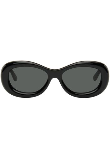 Courrèges Black Rave Sunglasses