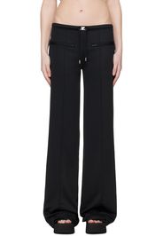 Courrèges Black Interlock Lounge Pants